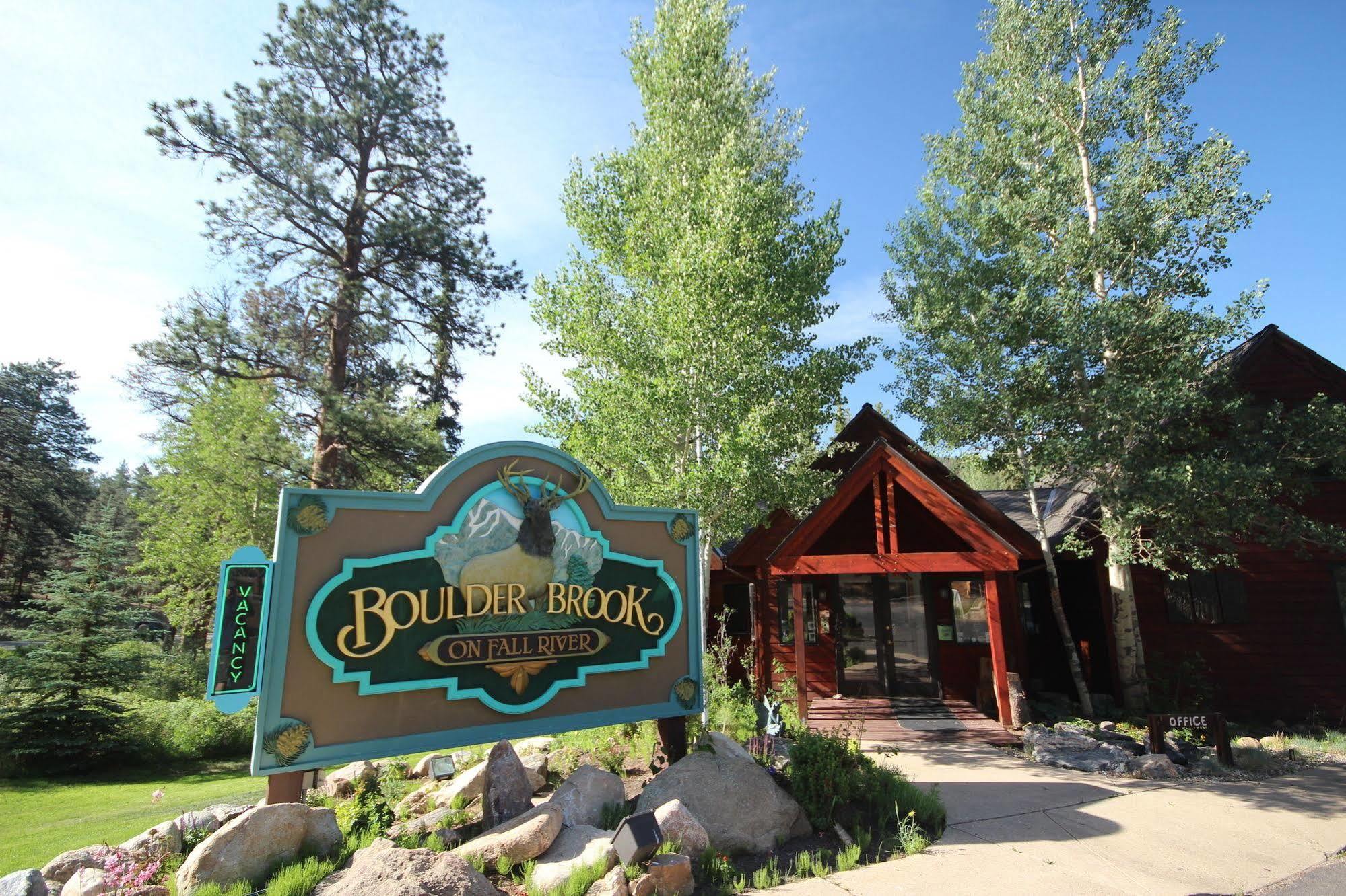 Boulder Brook On Fall River Естес Парк Екстериор снимка